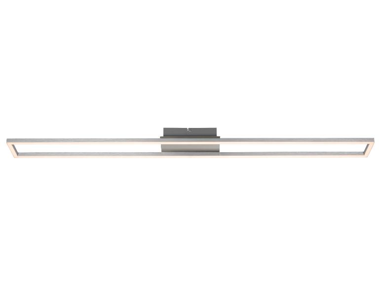 Moderné strieborné LED lineárne svietidlo s minimalistickým dizajnom
