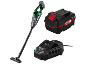 Ručný vysávač Parkside, batéria a nabíjačka.