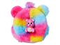 Dúhový plyšový vankúš s ružovou figúrkou Care Bear