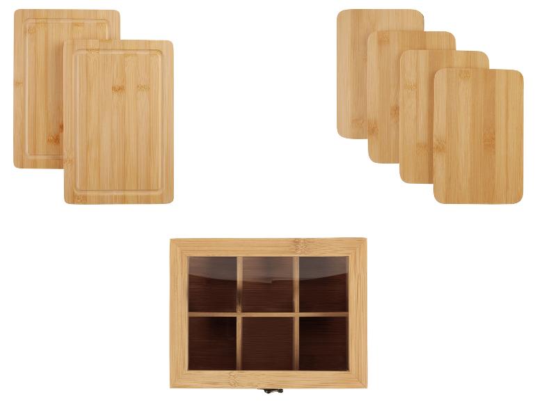 LIVARNO home Bambusové krájacie dosky/Bambusový box na čaje