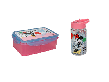 Desiatový box + Fľaša na pitie Minnie