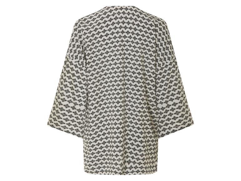 esmara® Dámske kimono (biela/čierna, S (36/38))