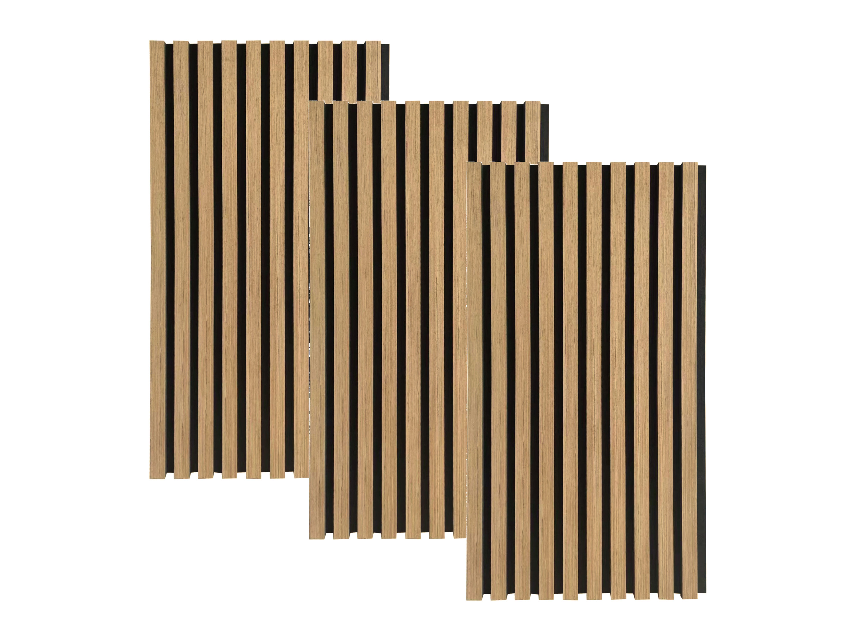 HOME DELUXE Akustický panel SONIC (3 x 80 x 40 cm, olejovaný dub)