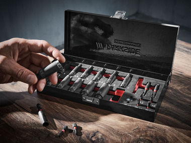PARKSIDE PERFORMANCE® Súprava rázových nástrčných kľúčov a bitov PSS 21 A1, 21-dielna
