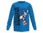 Modrá mikina Sonic the Hedgehog s dlhým rukávom a potlačou Sonica