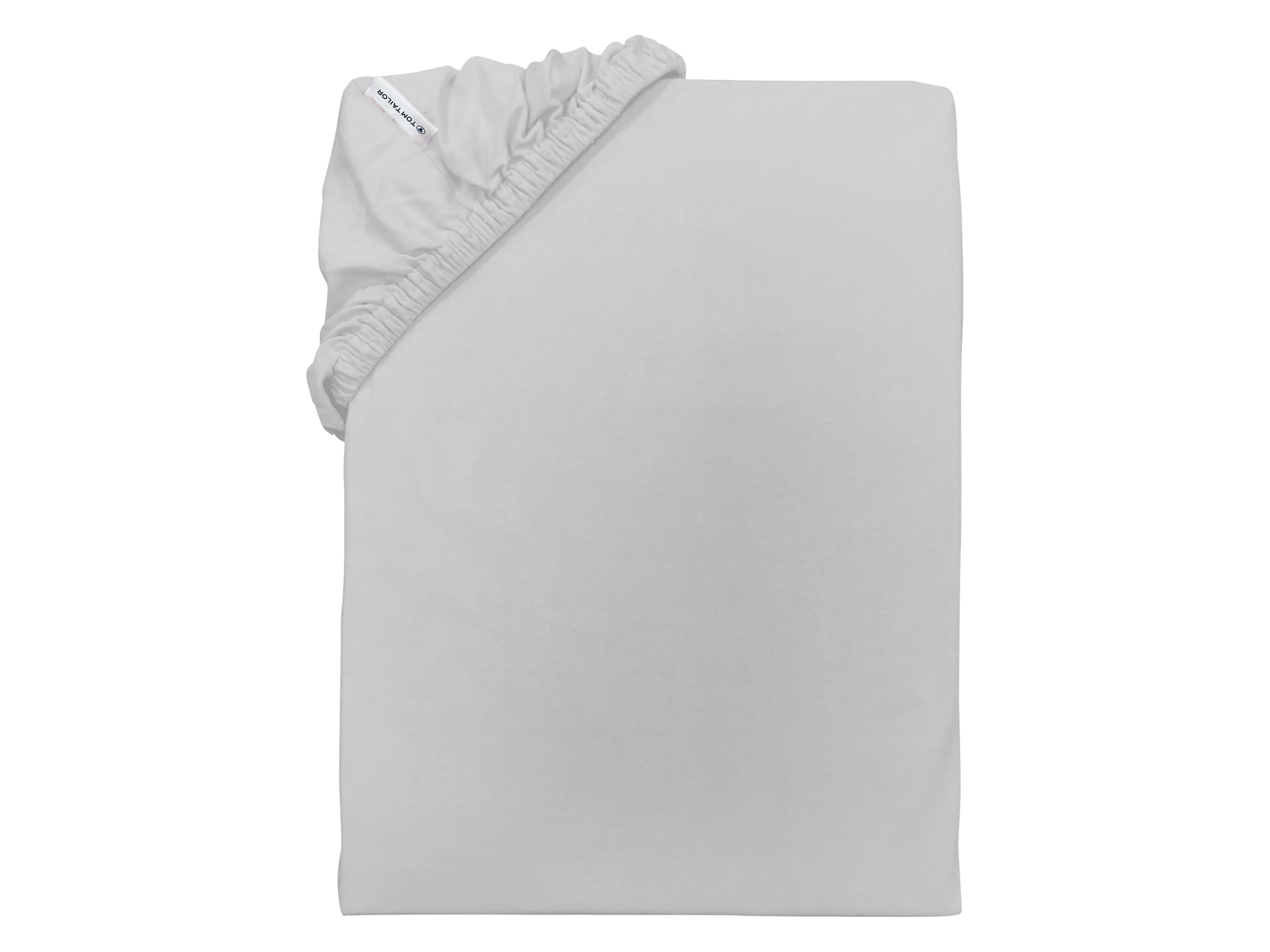 Tom Tailor Džersejová napínacia plachta, 180 – 200 x 200 cm (sivá)