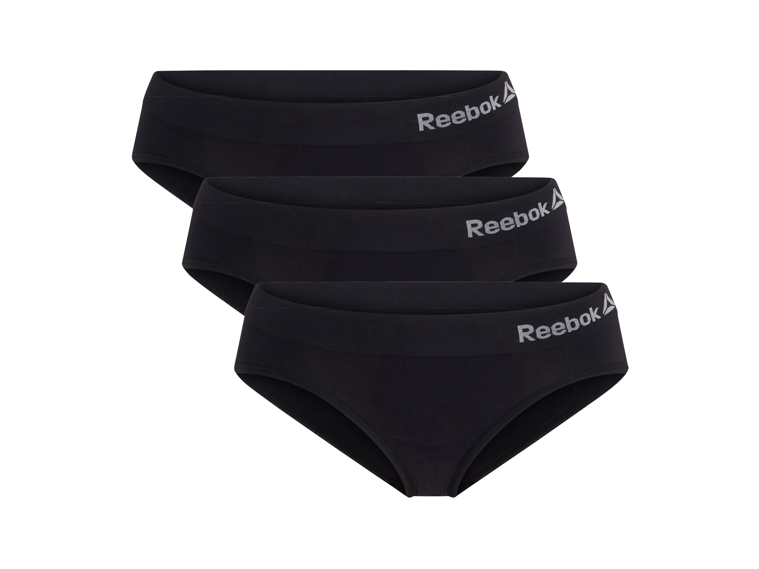 Reebok Dámske nohavičky, 3 kusy (čierna, L)