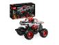 LEGO Technic Monster Jam ThunderROARus nákladné auto s naťahovacím pohonom a krabica.
