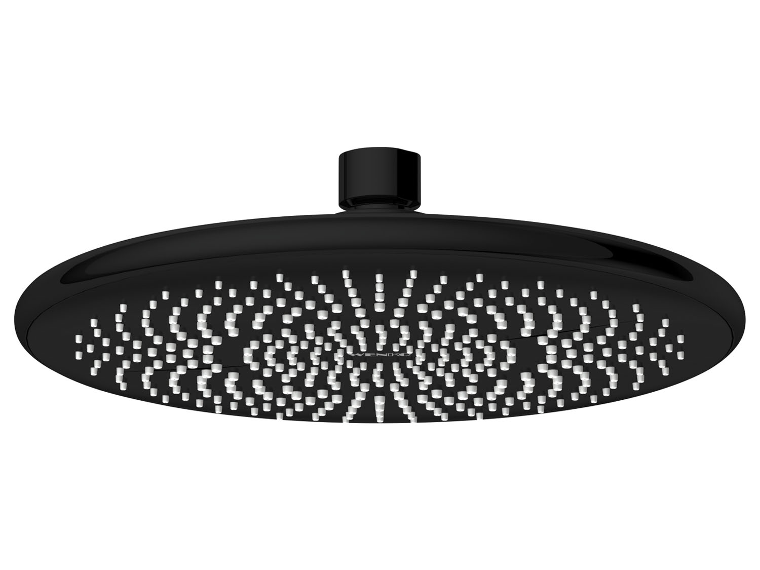 Wenko Sprchová hlavica Watersaving, Ø 22,5 cm (čierna, Ø 22,5 cm)