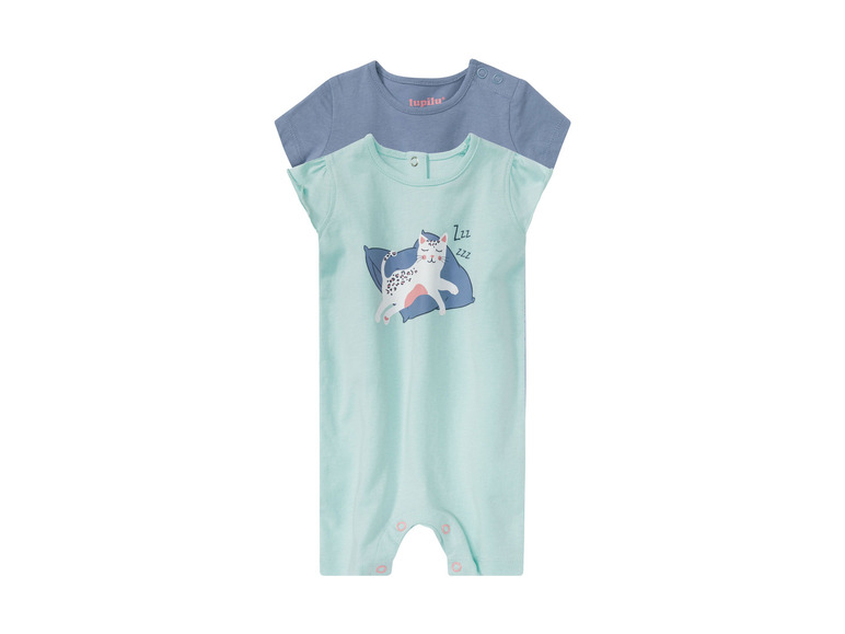 Prejsť na zobrazenie na celú obrazovku: lupilu Dievčenské pyžamo pre bábätká BIO, 2 kusy – obrázok 3