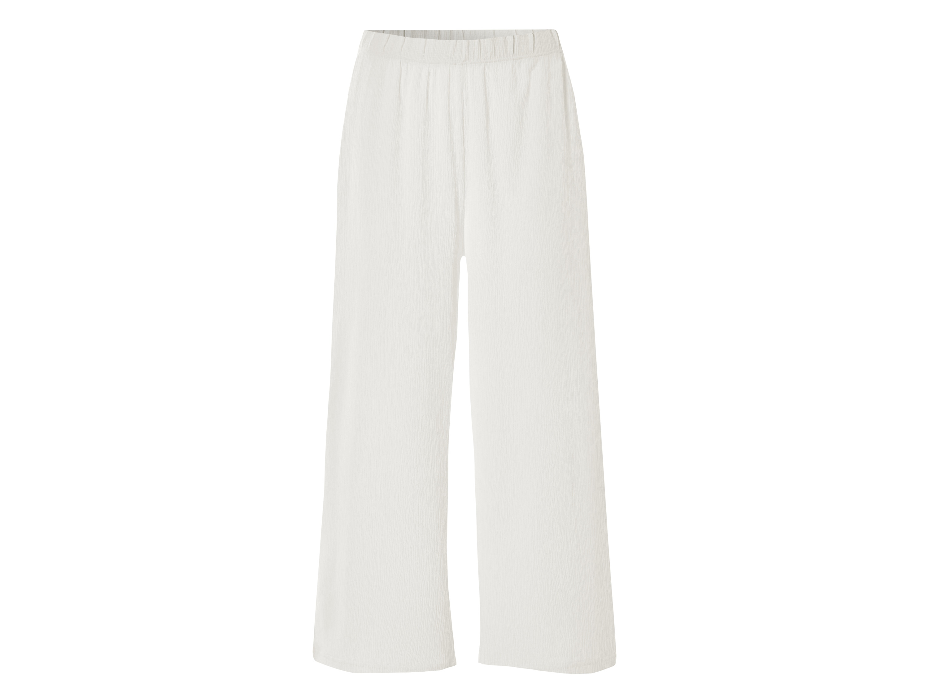 esmara® Dámske nohavice Culotte (biela, L (44/46))
