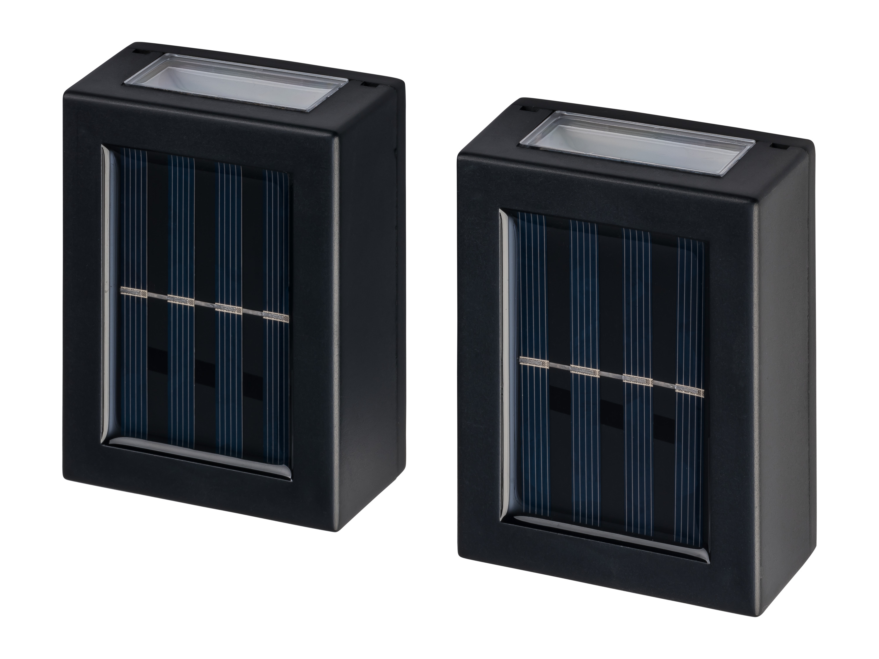 LIVARNO® LED solárne nástenné svietidlo, 2 kusy