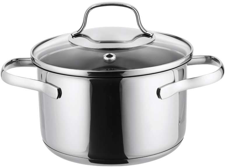 SILVERCREST® Hrniec z nehrdzavejúcej ocele Premium, 16 cm