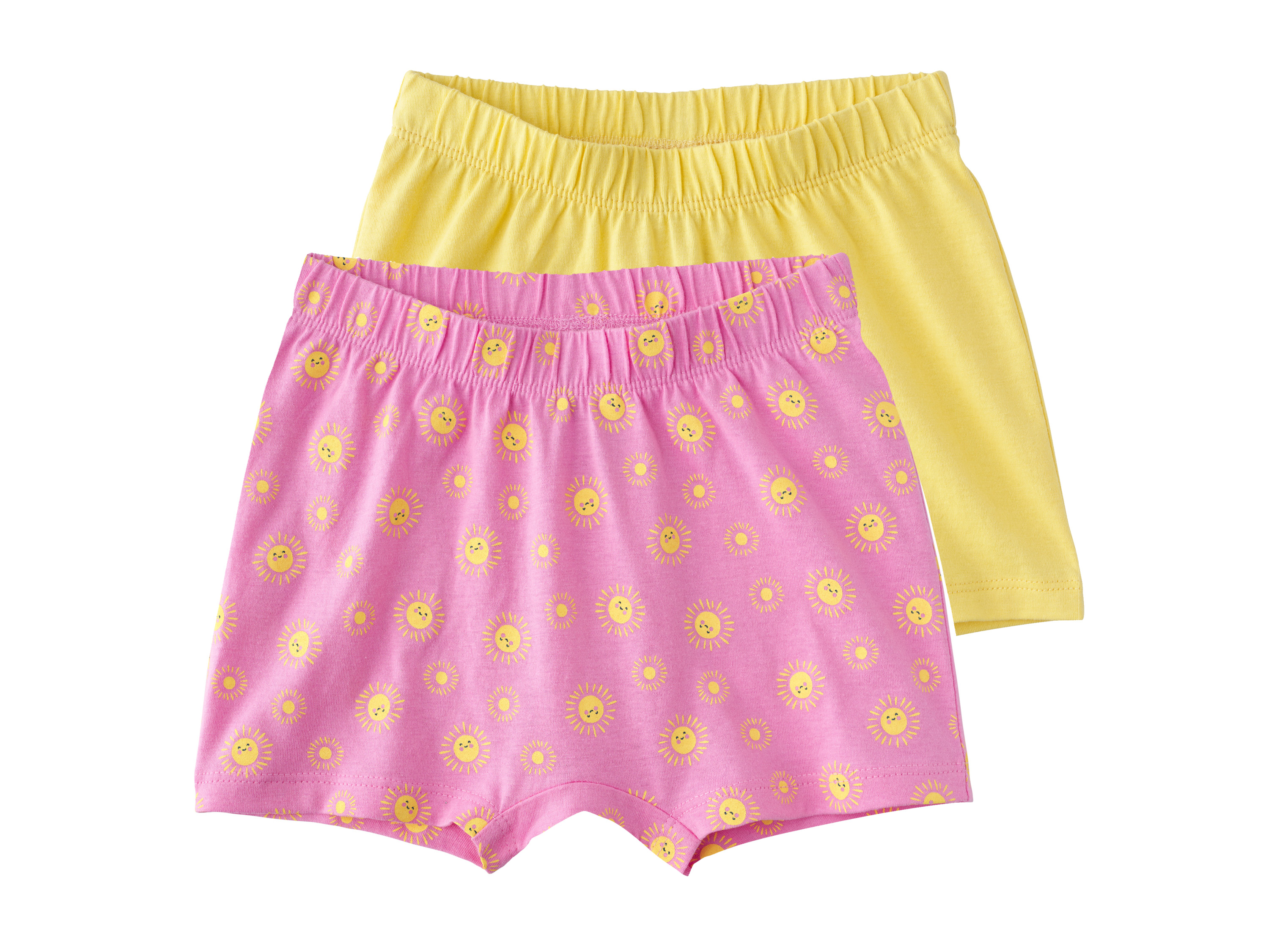 lupilu® Detské šortky pre bábätká (ružová/žltá, 86/92)