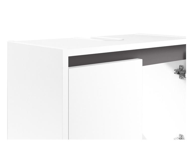 Prejsť na zobrazenie na celú obrazovku: LIVARNO home Skrinka pod umývadlo Oslo, 60 x 55 x 28 cm, biela – obrázok 16