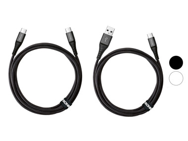 TRONIC Nabíjací a dátový kábel USB-A a USB-C