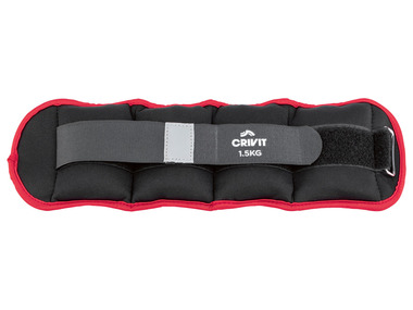 CRIVIT Záťažové manžety 1,5 kg, 2 kusy