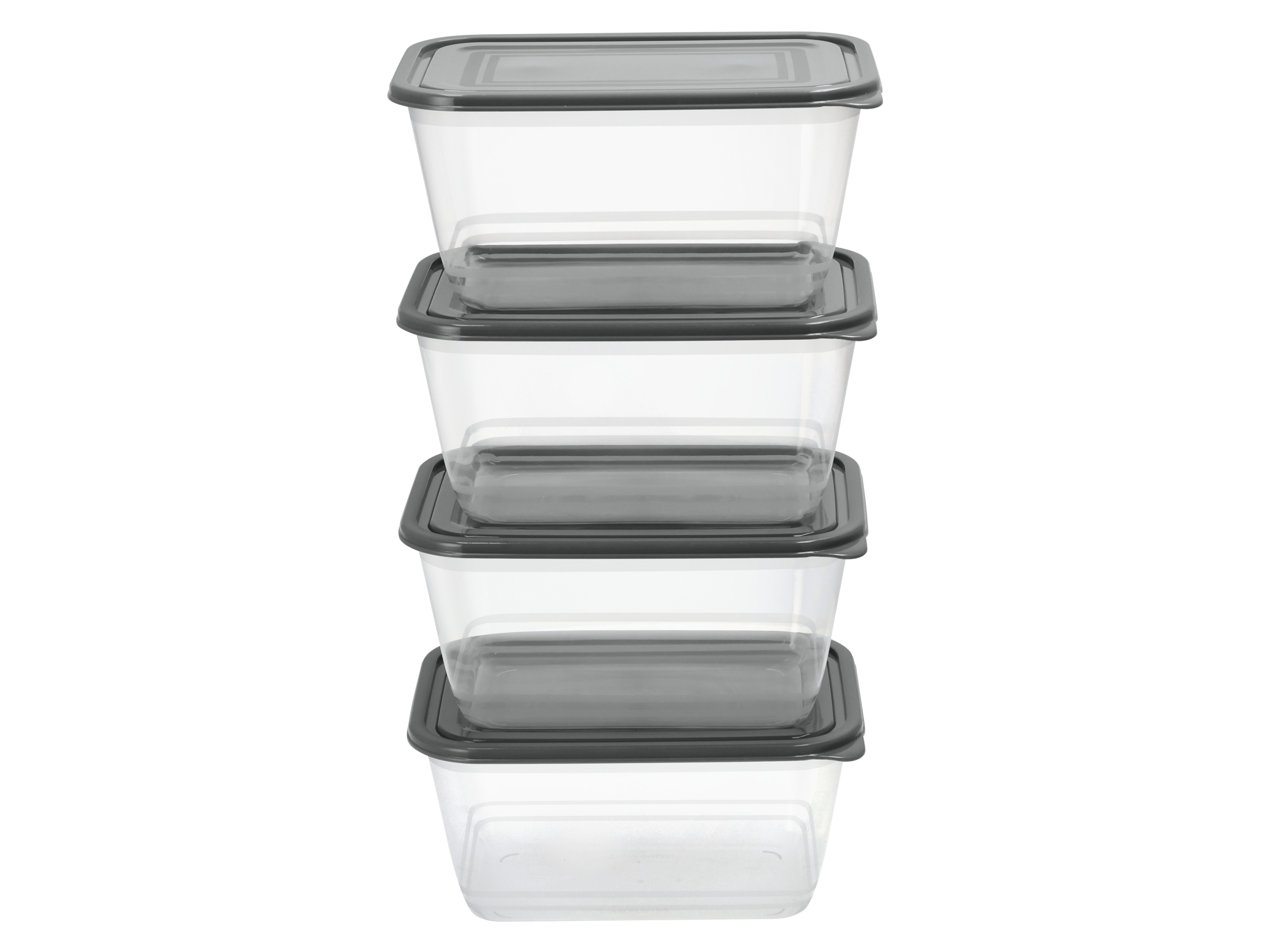 SILVERCREST® Potravinové dózy (4 x 2,5 l)