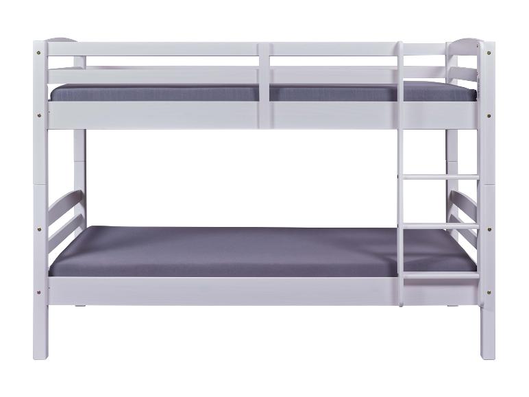 Inter Link Detská poschodová posteľ Annika (Biela 90 x 200 cm)