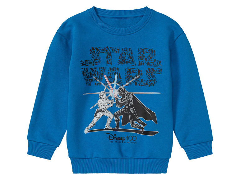 Chlapčenská mikina (98/104, modrá/Star Wars)