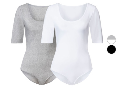 esmara® Dámske body, 2 kusy