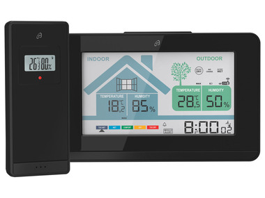 AURIOL® Bezdrôtová meteorologická stanica s ukazovateľom potreby vetrania