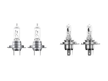 OSRAM Halogénová autožiarovka H7/H4, 2 kusy