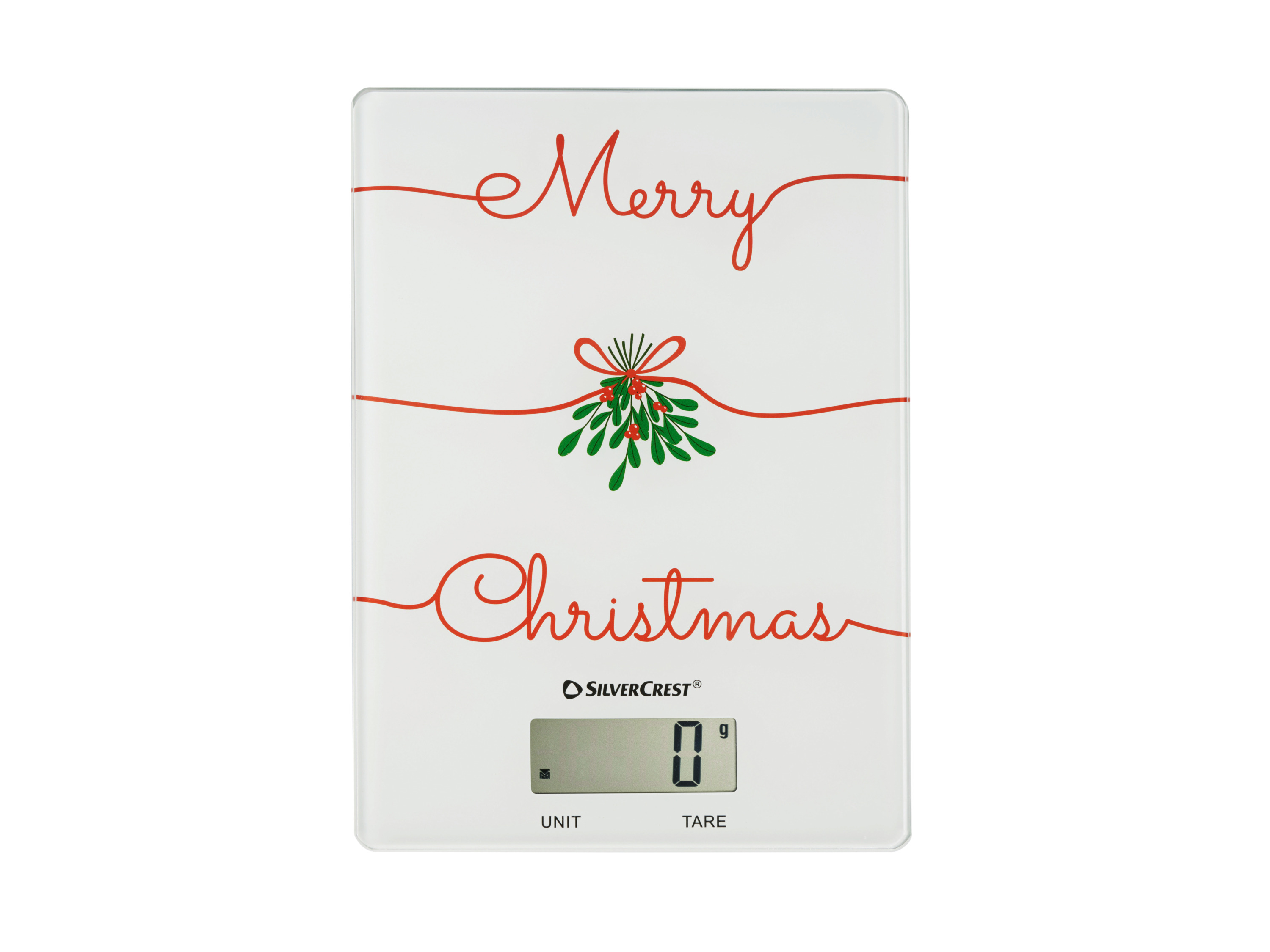 SILVERCREST® Digitálna kuchynská váha SKW 5 C1 SSKW 5 C1 (Merry Christmas)