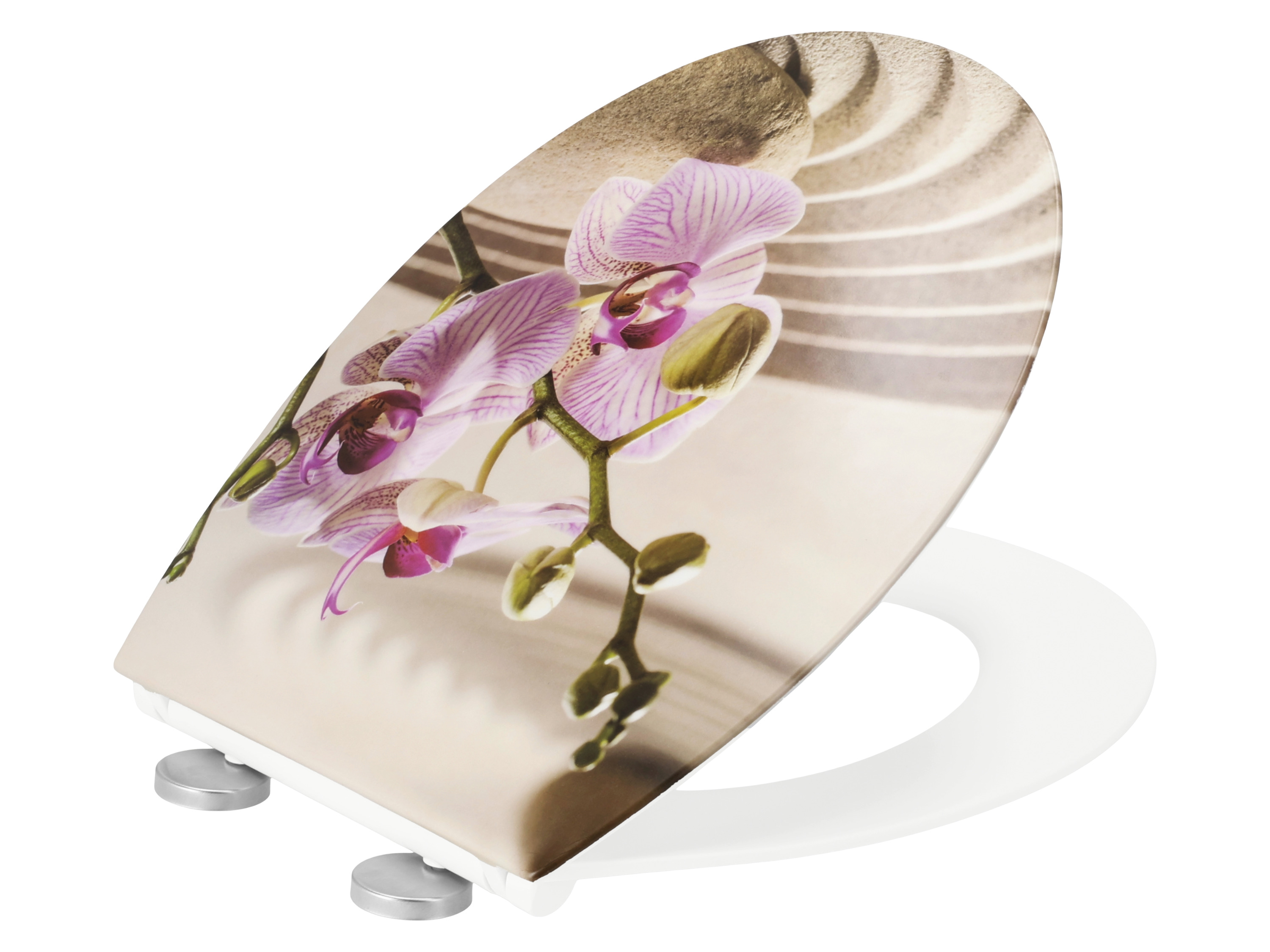 LIVARNO® Duroplastová WC doska Premium (orchidea)