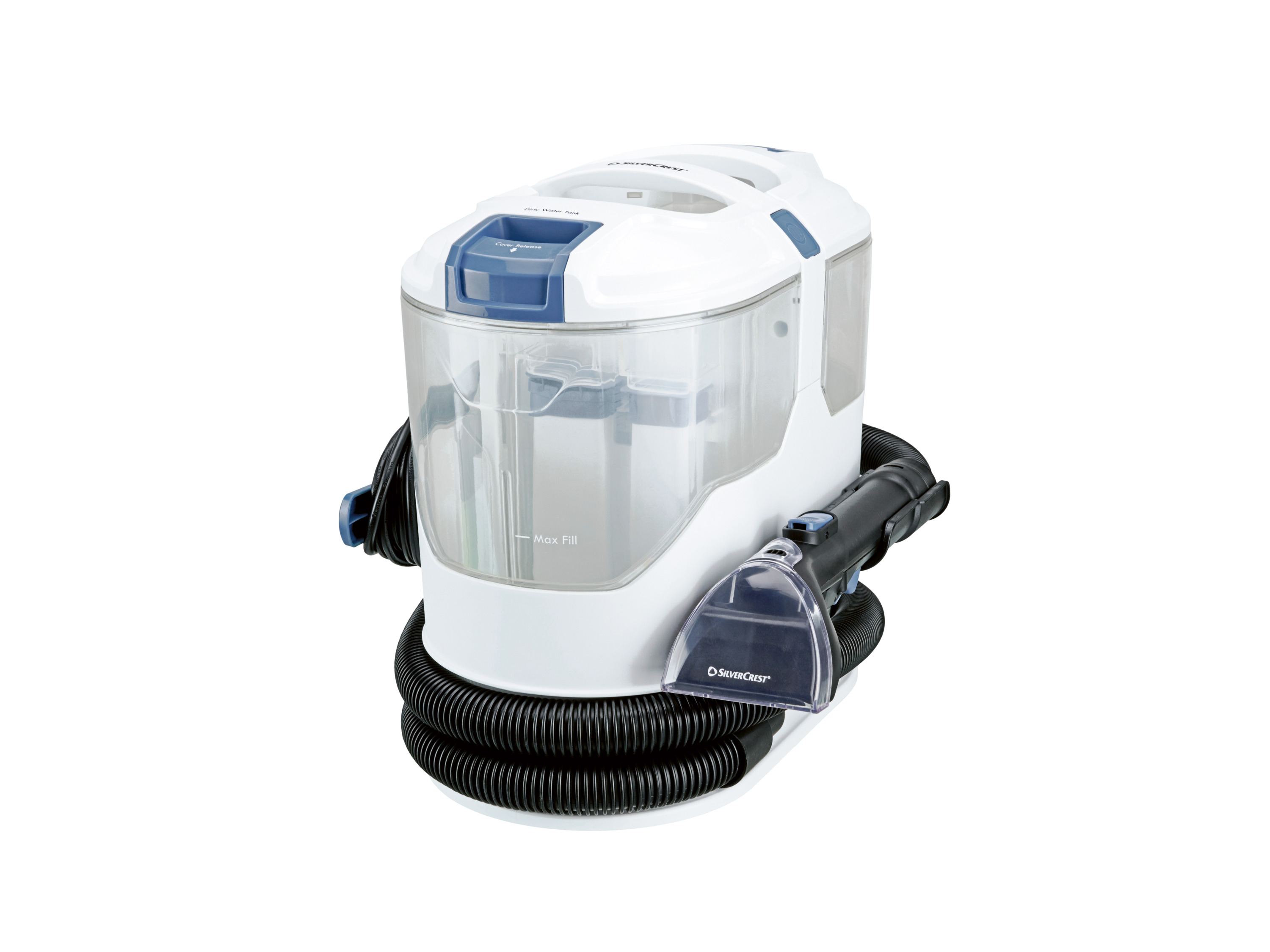 SILVERCREST® Tepovač na čalúnenia a koberce SPR 800 A1 (biela)