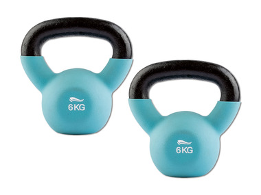 CRIVIT Kettlebell, 6 kg, 2 kusy