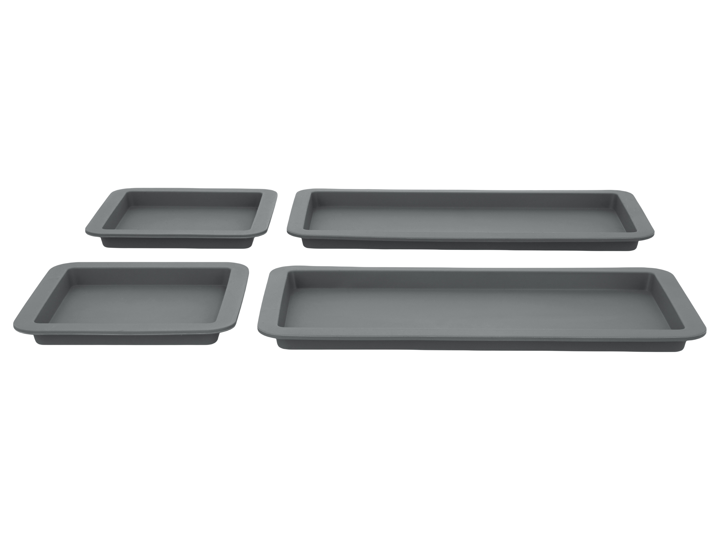 SILVERCREST® Silikónové formy/podložky na pečenie (súprava podložiek na pečenie, 4-dielna)