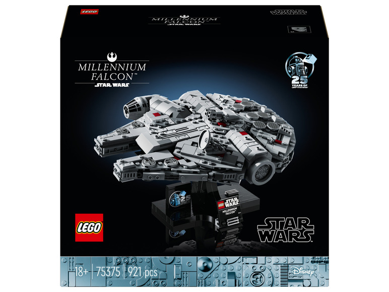 LEGO Star Wars Millennium Falcon stavebnica s 921 dielikmi.