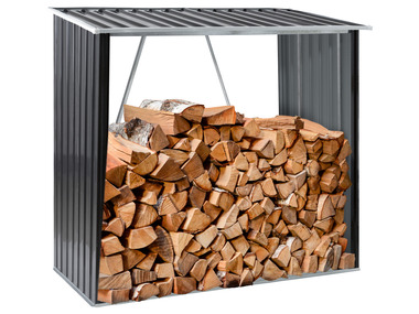 PARKSIDE® Kovový stojan na palivové drevo, 163 x 89 x 154 cm