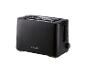 Čierny hriankovač SilverCrest s dvoma otvormi a bočnými ovládacími prvkami