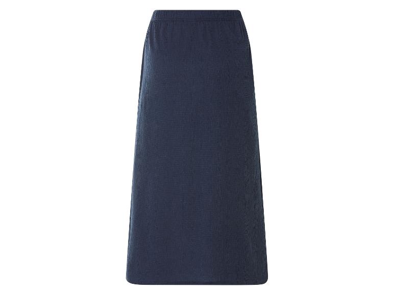 esmara® Dámska midi sukňa (navy modrá, XS (32/34))