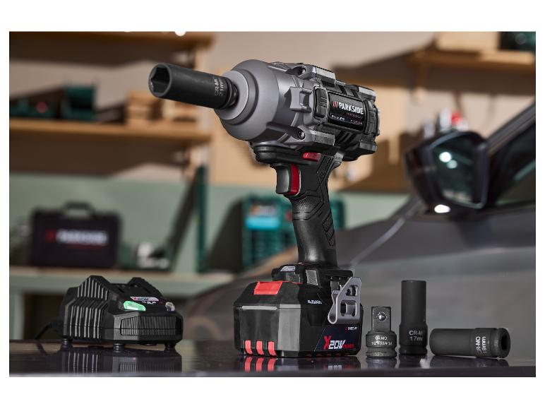 Parkside Performance® Aku rázový uťahovák s príslušenstvom Passp 20-Li C4