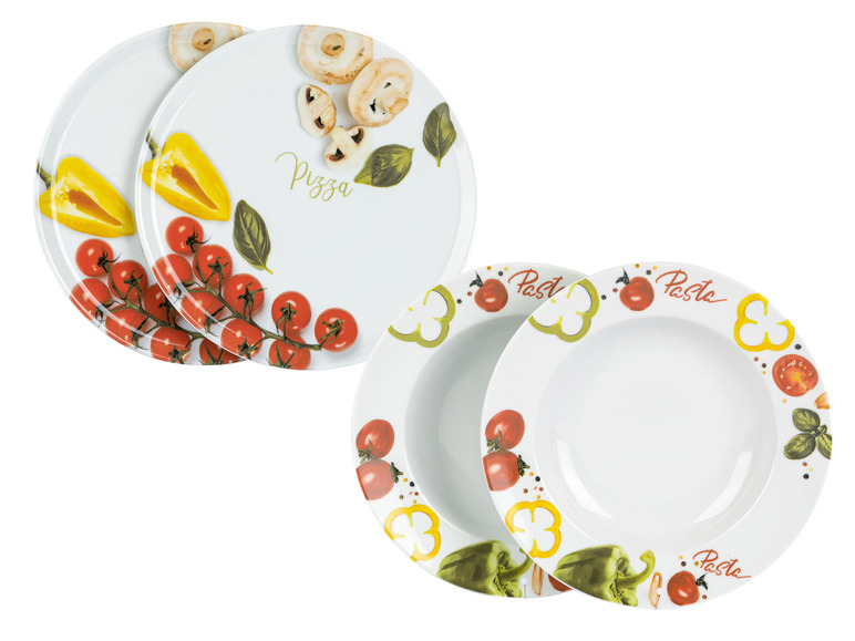 Tognana Porcelánový tanier na pizzu/cestoviny, 2 kusy