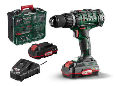PARKSIDE® Aku vŕtací skrutkovač s príslušenstvom 20 V PABS 20-Li G8