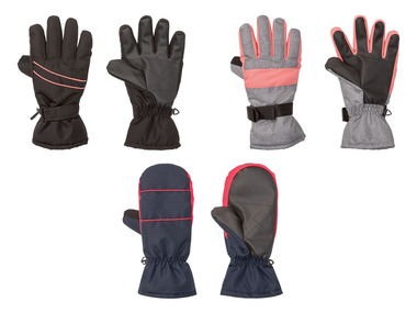 CRIVIT® Dámske lyžiarske rukavice s hrejivou podšívkou