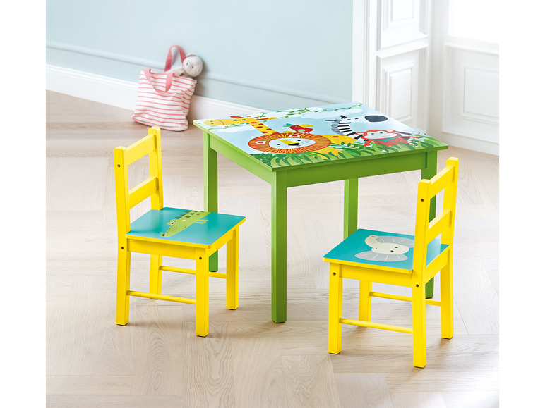 Prejsť na zobrazenie na celú obrazovku: Livarno Home Detský stôl s 2 stoličkami – obrázok 7