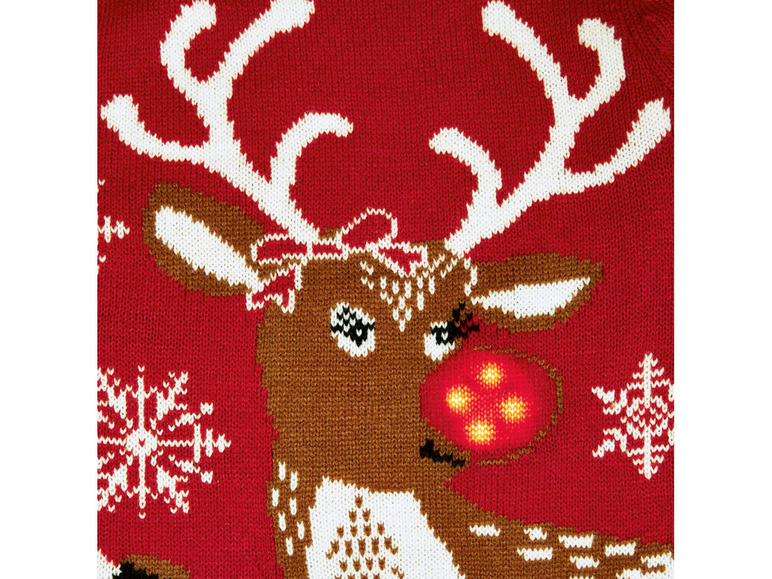 Prejsť na zobrazenie na celú obrazovku: PEPPERTS® Dievčenský vianočný pulóver s blikajúcimi LED svetielkami – obrázok 9