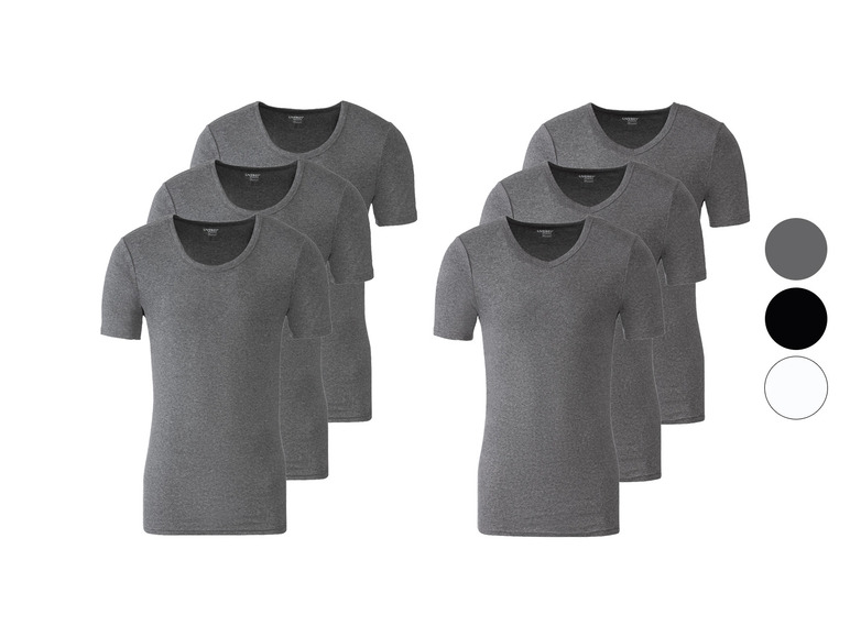 Prejsť na zobrazenie na celú obrazovku: LIVERGY® Pánske bavlnené spodné tričko, 3 kusy – obrázok 1