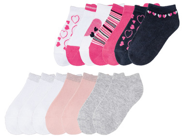 PEPPERTS® Dievčenské ponožky s bavlnou, 7 párov