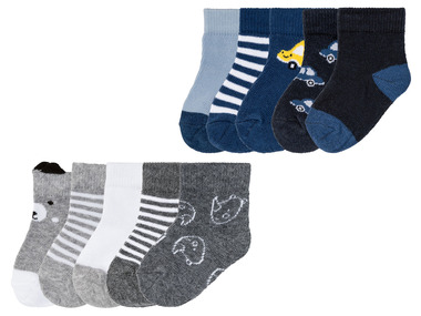 LUPILU® Chlapčenské ponožky pre bábätká, 5 párov