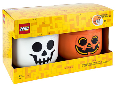 LEGO Úložná hlava Halloween S, 2 kusy