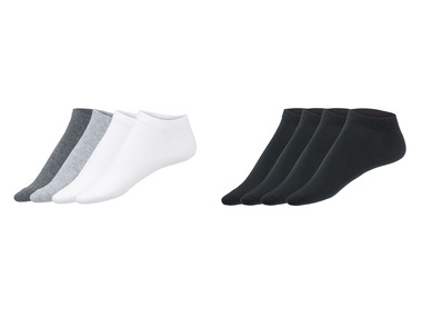 LIVERGY® Pánske nízke ponožky s vláknom COOLMAX® EcoMade, 4 páry