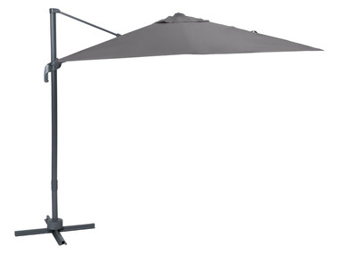 FLORABEST® Lampový slnečník otočný o 360°, antracitový, 2,5 x 2,5 m