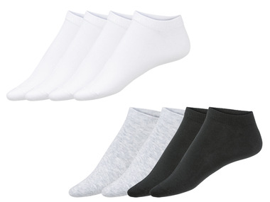 ESMARA® Dámske nízke ponožky s vláknom COOLMAX® EcoMade, 4 páry
