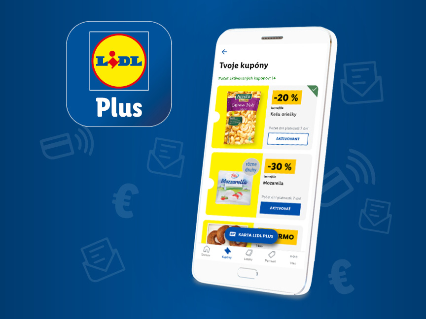Kupóny Lidl Plus